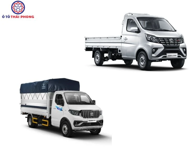 xe tải thùng bạt