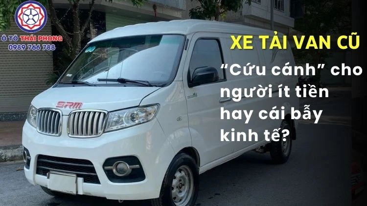 xe tải van cũ